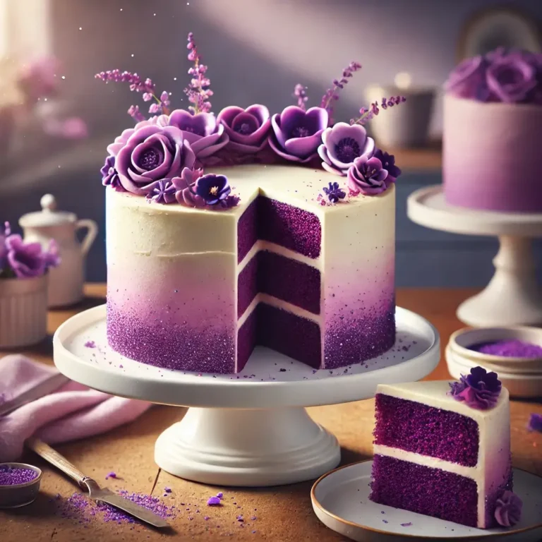 Purple Velvet Cake Recipe