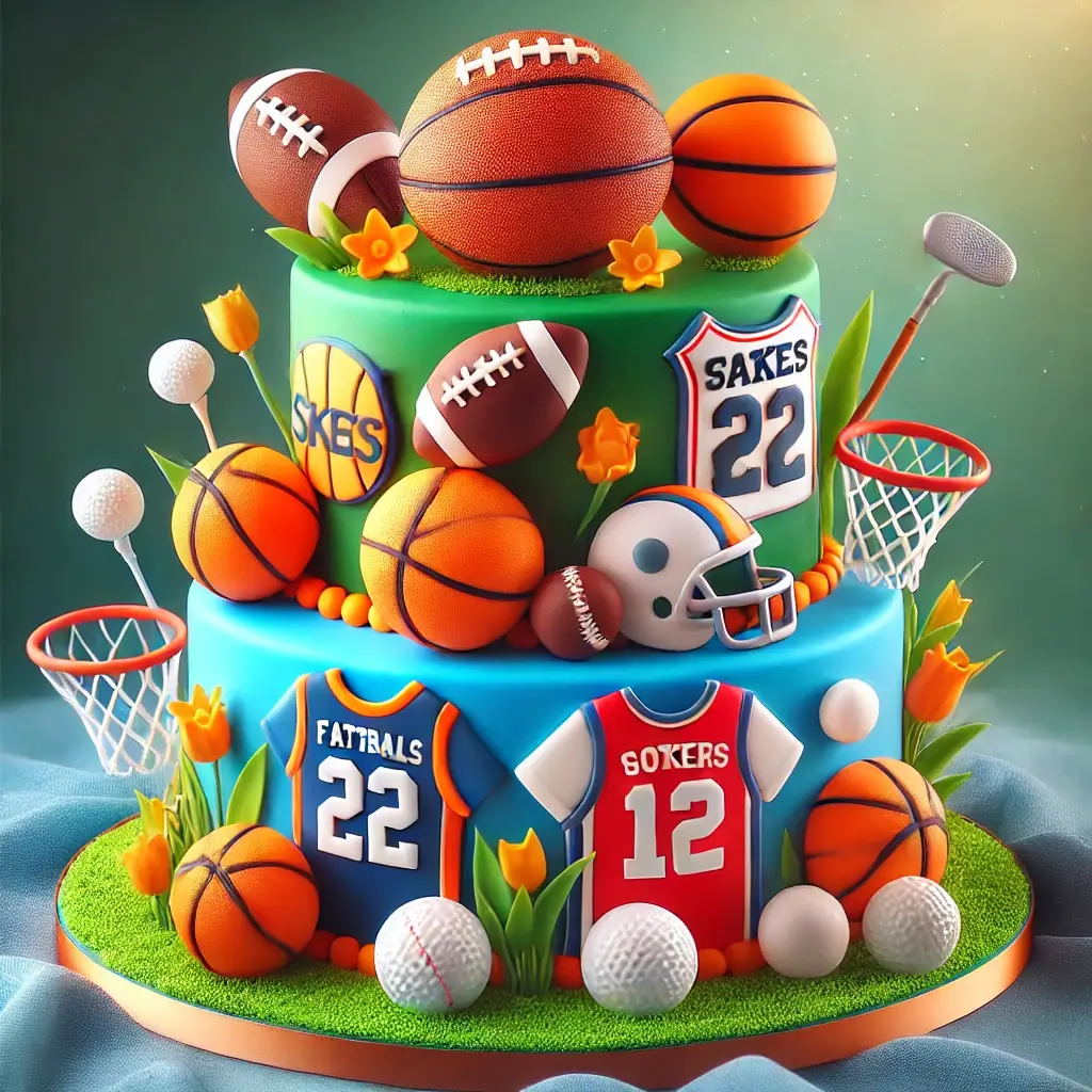 sports cake